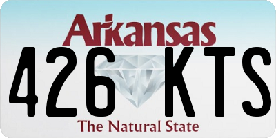 AR license plate 426KTS