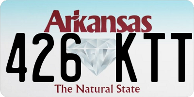 AR license plate 426KTT