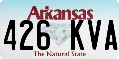 AR license plate 426KVA