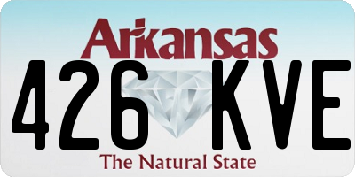 AR license plate 426KVE