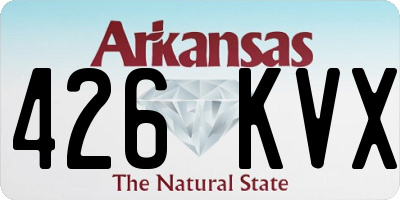 AR license plate 426KVX