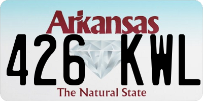 AR license plate 426KWL