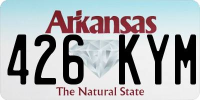 AR license plate 426KYM
