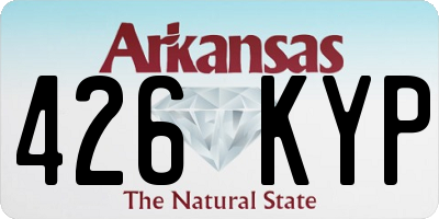AR license plate 426KYP