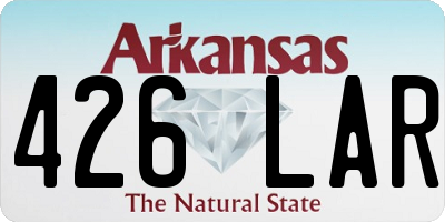 AR license plate 426LAR
