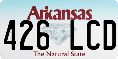 AR license plate 426LCD