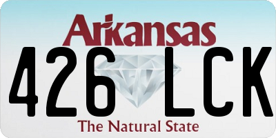 AR license plate 426LCK