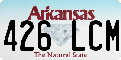 AR license plate 426LCM