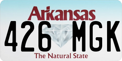 AR license plate 426MGK