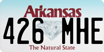AR license plate 426MHE