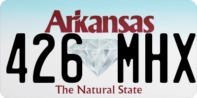 AR license plate 426MHX