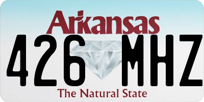 AR license plate 426MHZ