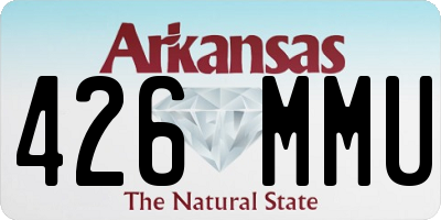 AR license plate 426MMU