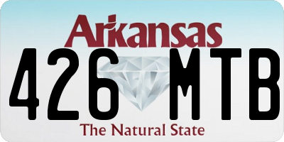 AR license plate 426MTB