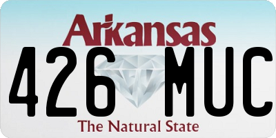 AR license plate 426MUC