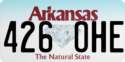 AR license plate 426OHE