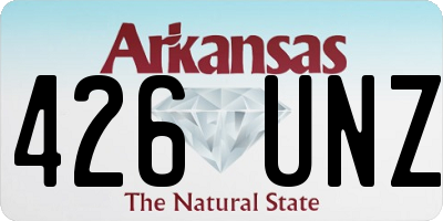 AR license plate 426UNZ