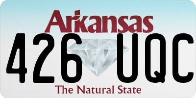 AR license plate 426UQC
