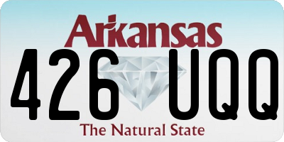 AR license plate 426UQQ