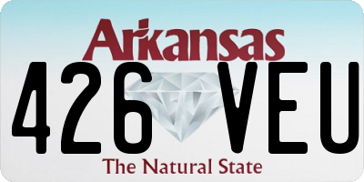 AR license plate 426VEU