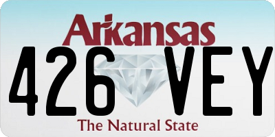 AR license plate 426VEY