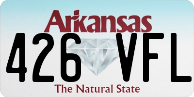 AR license plate 426VFL