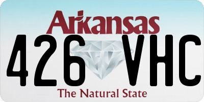AR license plate 426VHC