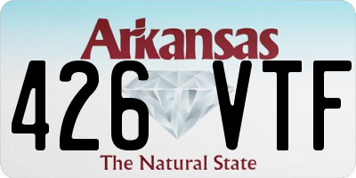 AR license plate 426VTF