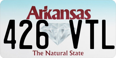 AR license plate 426VTL