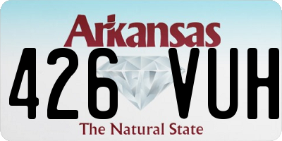 AR license plate 426VUH