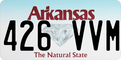 AR license plate 426VVM