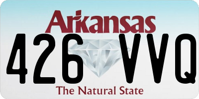 AR license plate 426VVQ