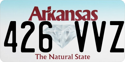 AR license plate 426VVZ