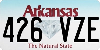AR license plate 426VZE