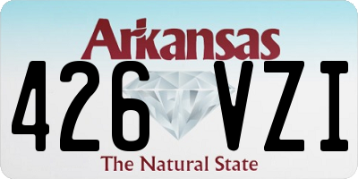 AR license plate 426VZI