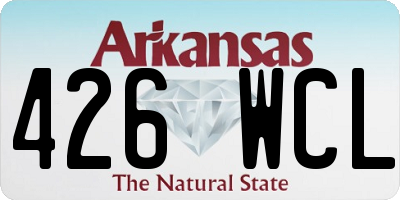 AR license plate 426WCL