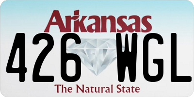 AR license plate 426WGL