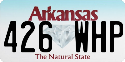 AR license plate 426WHP