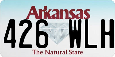 AR license plate 426WLH