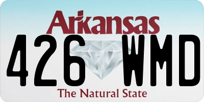 AR license plate 426WMD