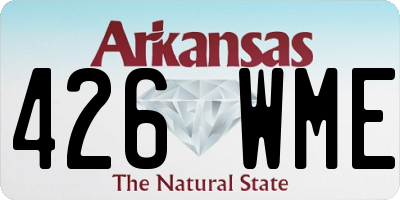 AR license plate 426WME