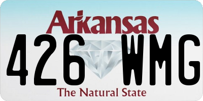 AR license plate 426WMG