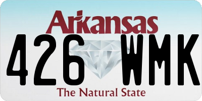 AR license plate 426WMK