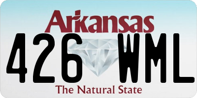 AR license plate 426WML