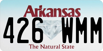 AR license plate 426WMM