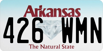 AR license plate 426WMN