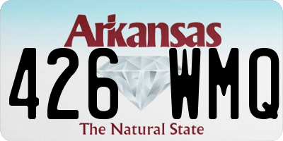 AR license plate 426WMQ