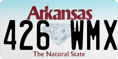 AR license plate 426WMX