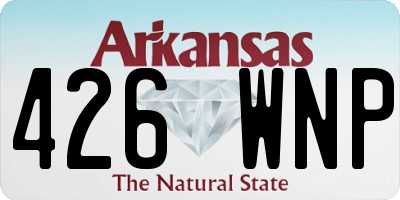 AR license plate 426WNP