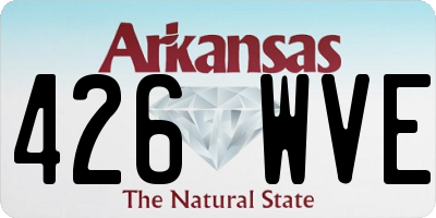 AR license plate 426WVE